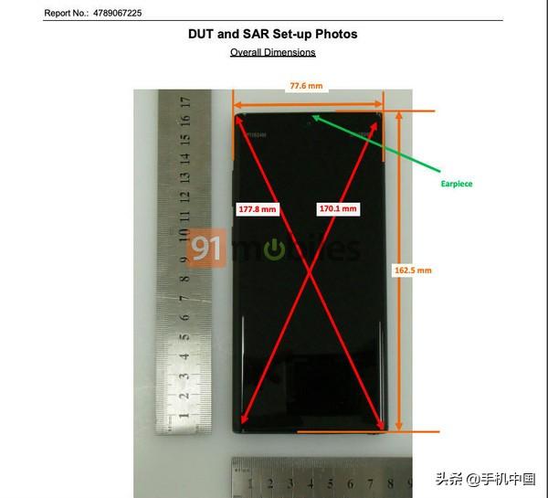 三星Note10手机细节